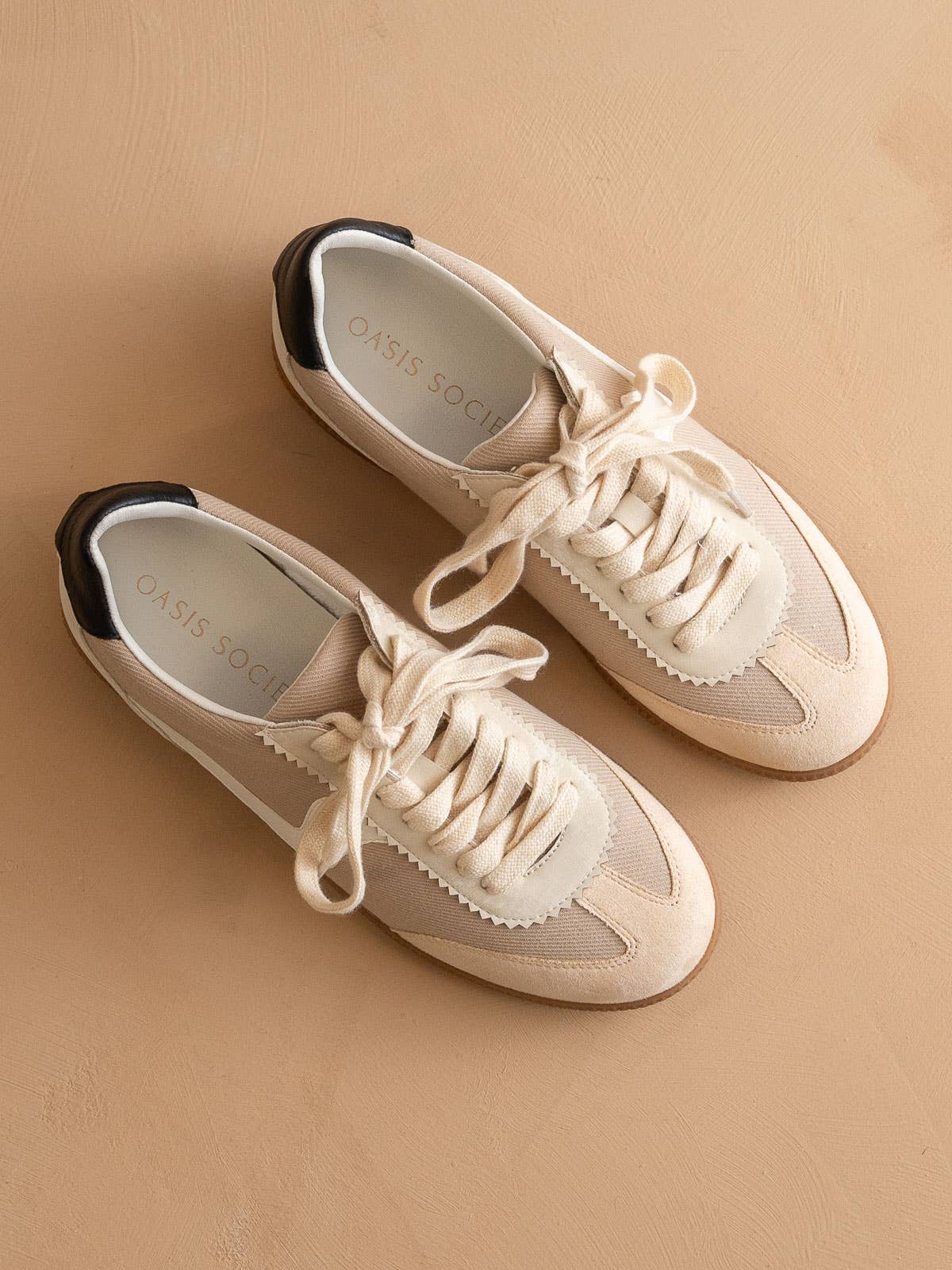 The Kyla Almond Classic Low Top Sneakers