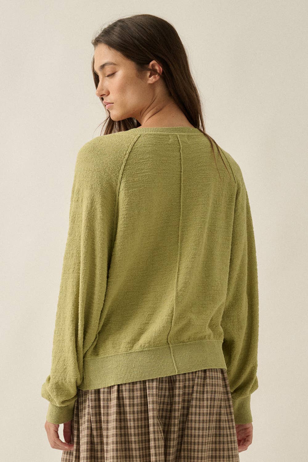 Sthef Solid Cardigan Sweater