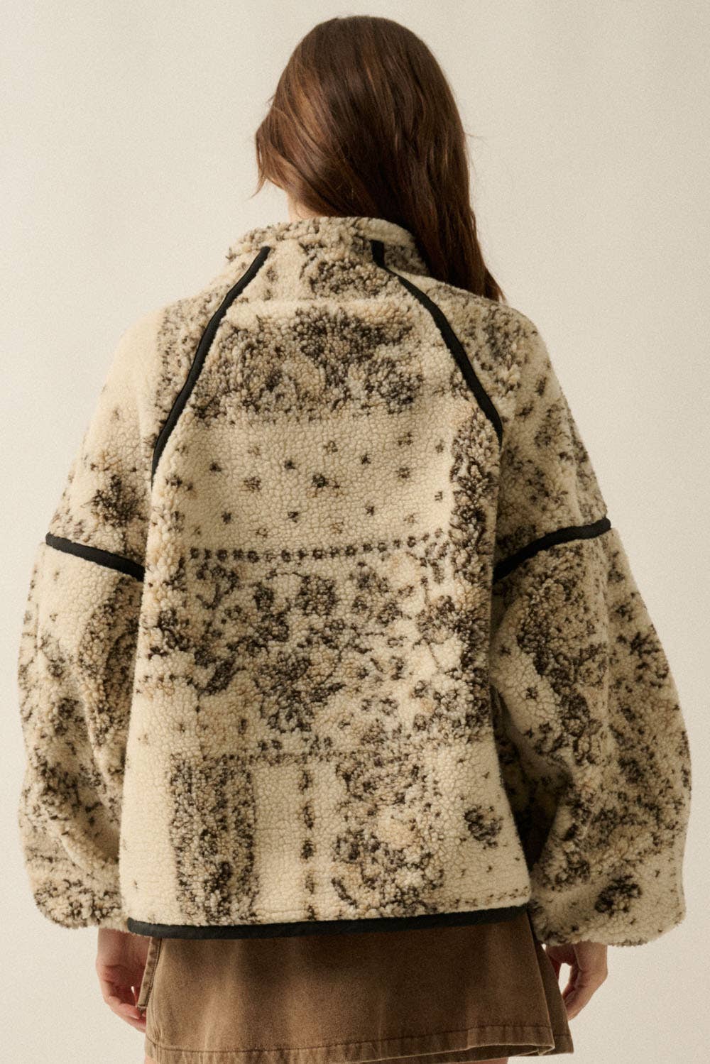 Paisley Sherpa Jacket