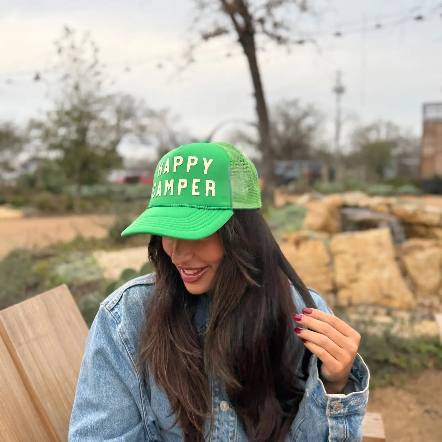 Happy Camper Trucker Hat