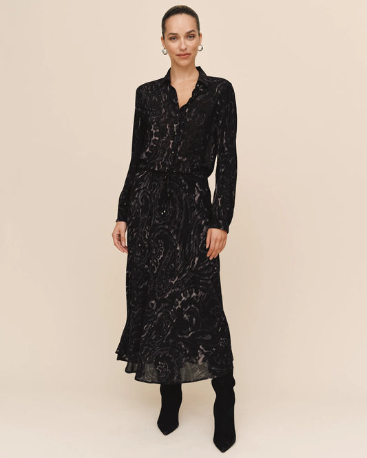 Bella Dahl Bias Full Skirt With Tie