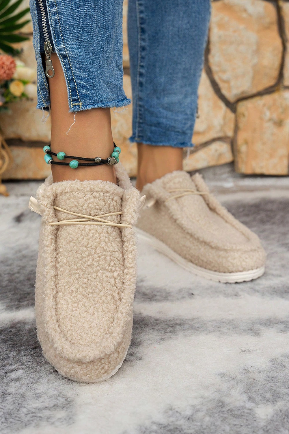 Slip On Sherpa Shoes