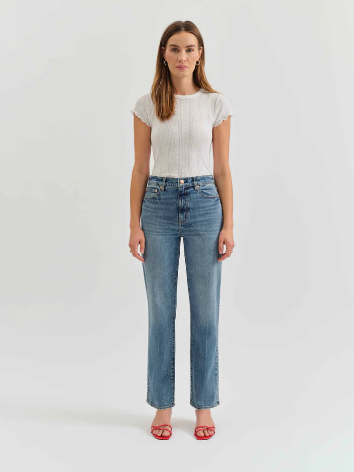 Daze Denim Sundaze High Rise Straight Jeans