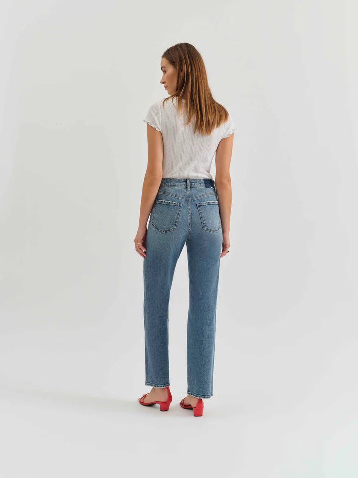 Daze Denim Sundaze High Rise Straight Jeans