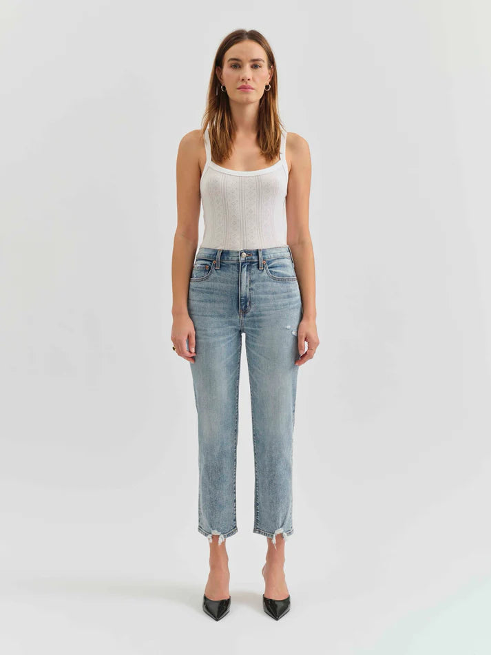 Daze Denim Straight Up High Rise Jeans