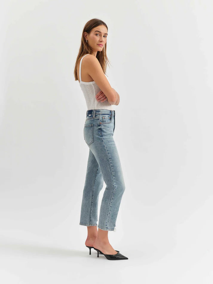 Daze Denim Straight Up High Rise Jeans