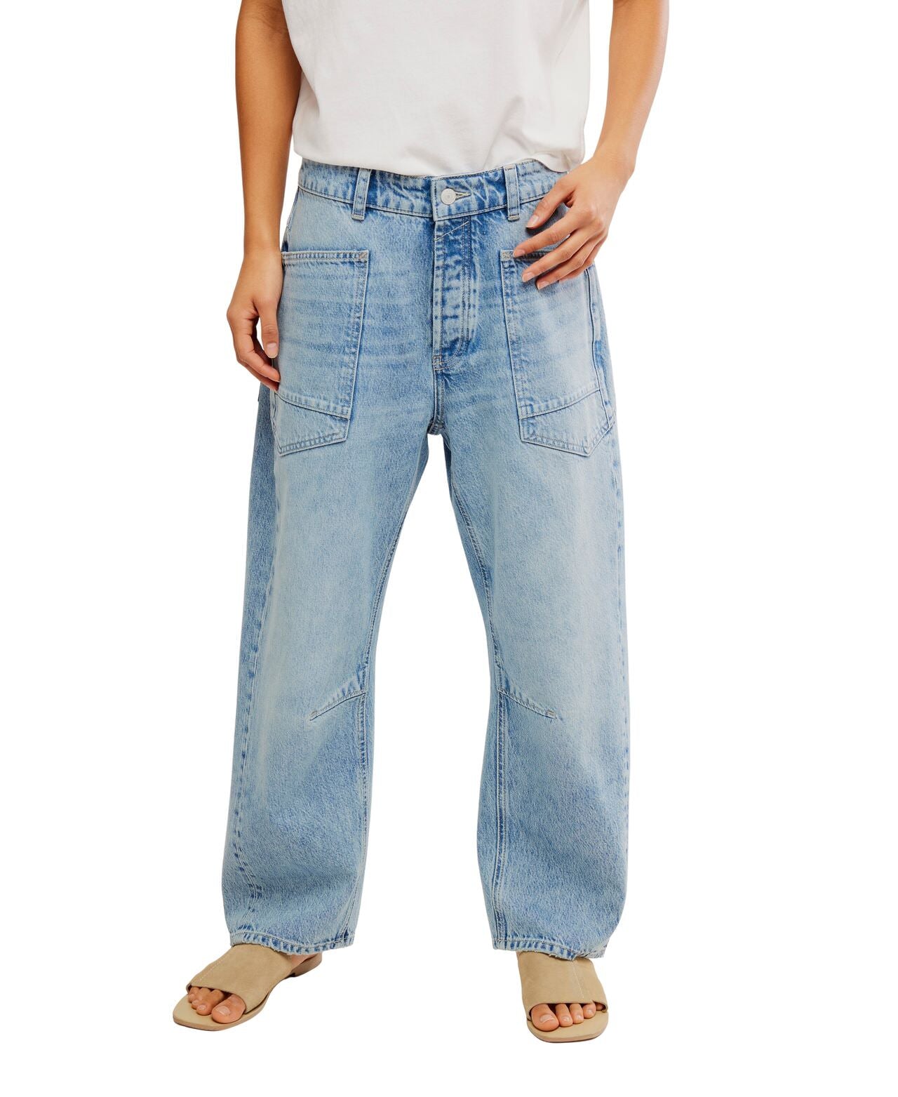 Free People Minimalist Moxie Boyfriend Jean