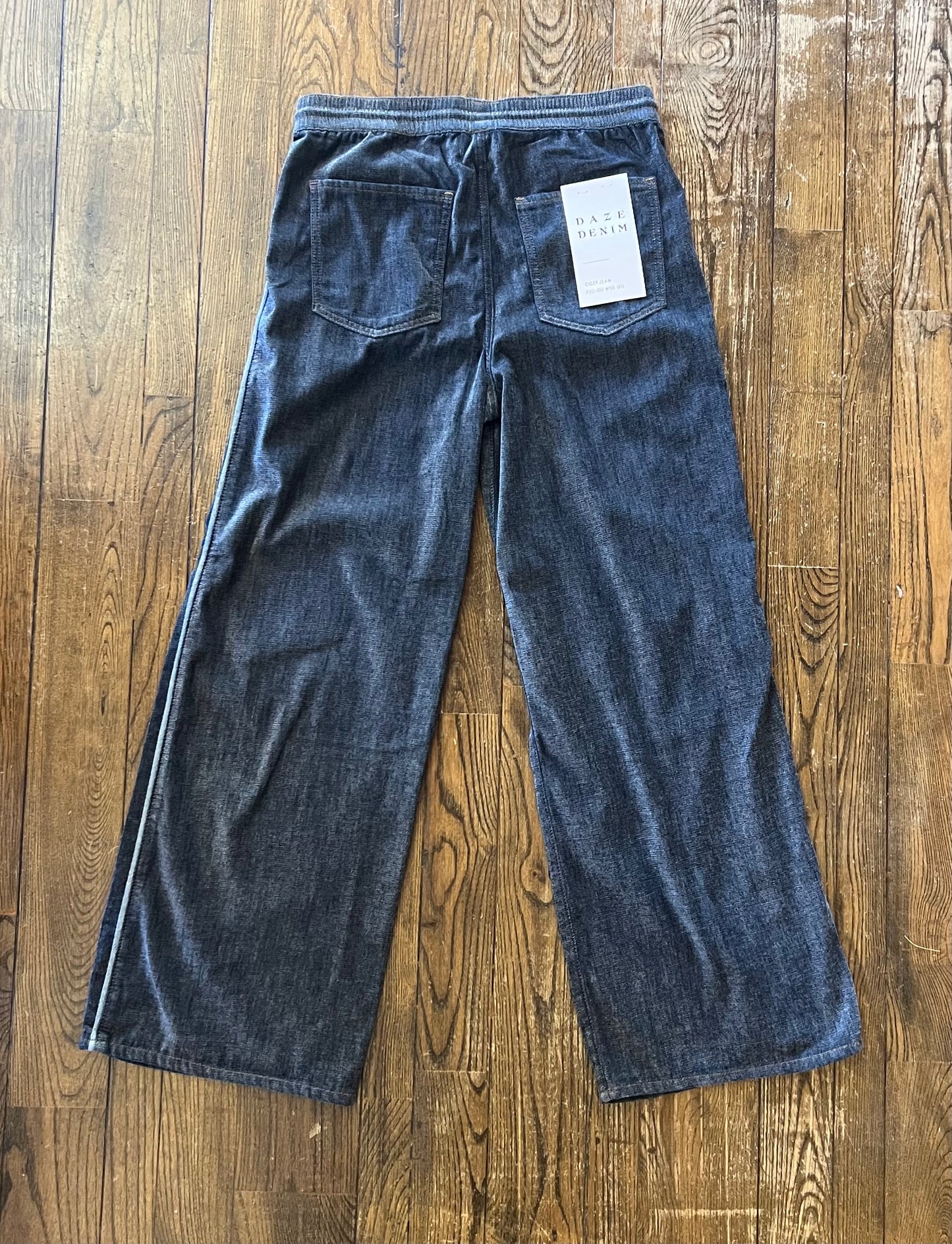 Daze Denim Cozy Jean Wide Leg Pull-On