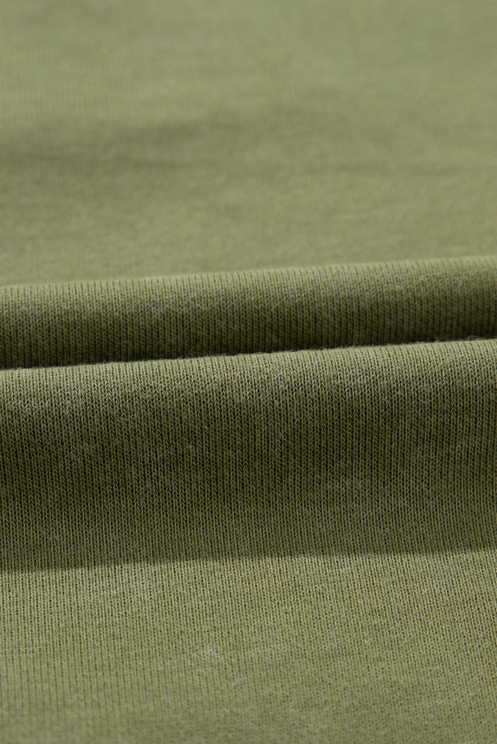 Washed Snap Button Pullover Sweatshirt