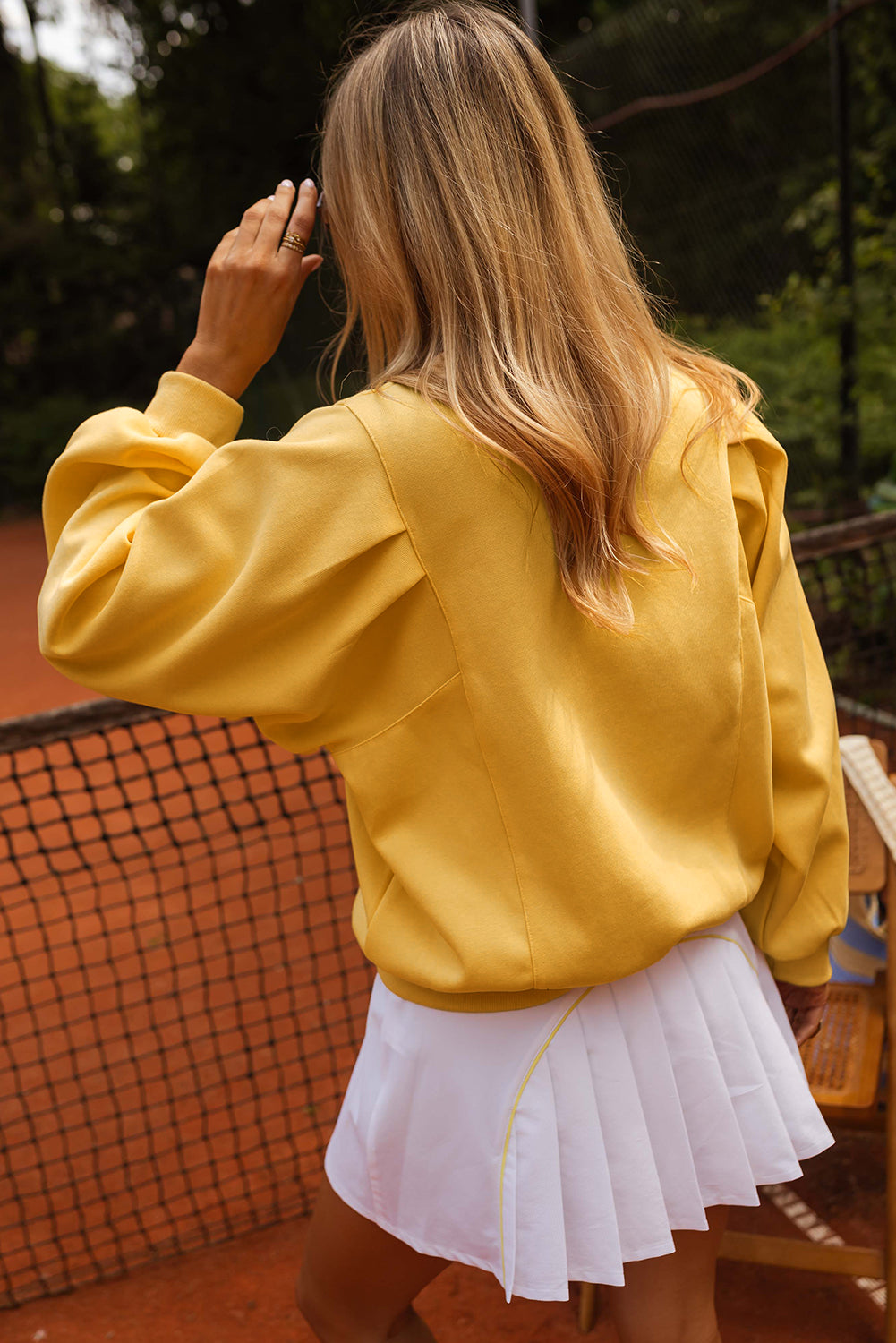 Balloon Sleeve Sweatshirt