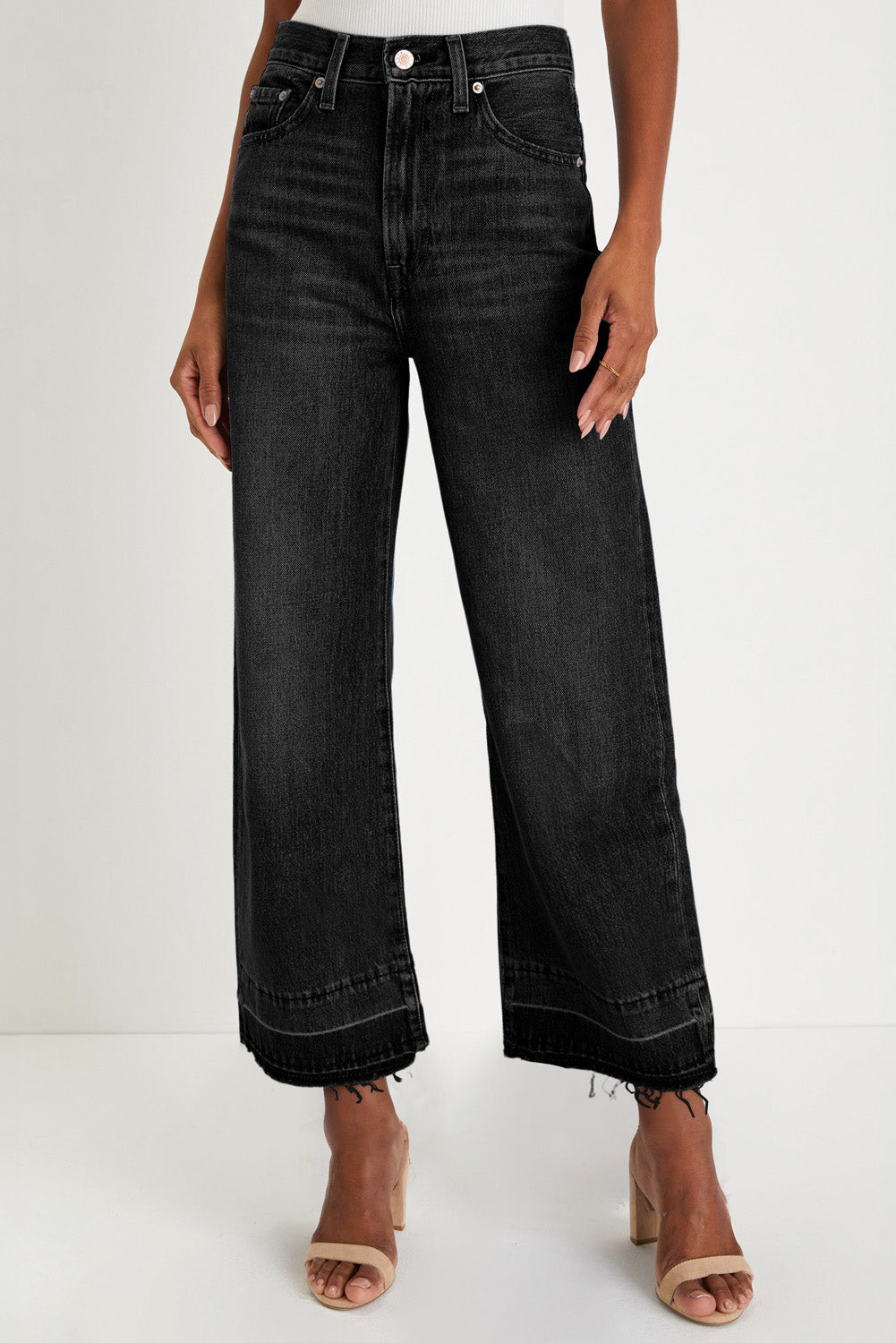 Cynthia Straight Leg Loose High Waist Jeans