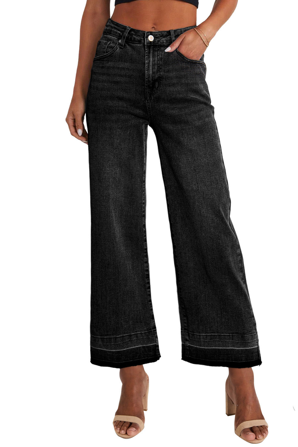 Cynthia Straight Leg Loose High Waist Jeans