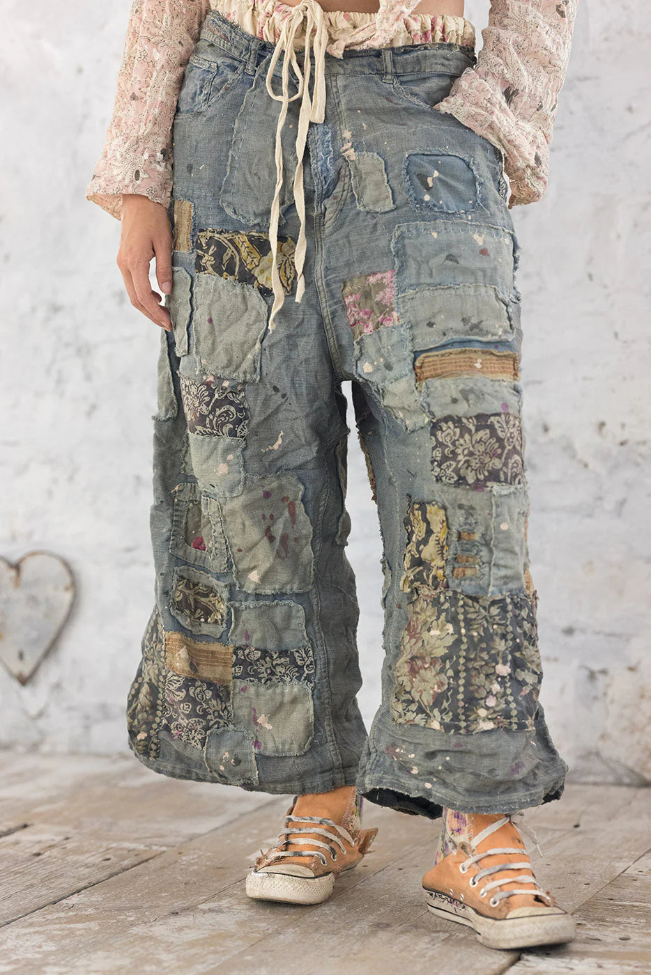 Magnolia Pearl Linen Dani Blues Denims Bronze