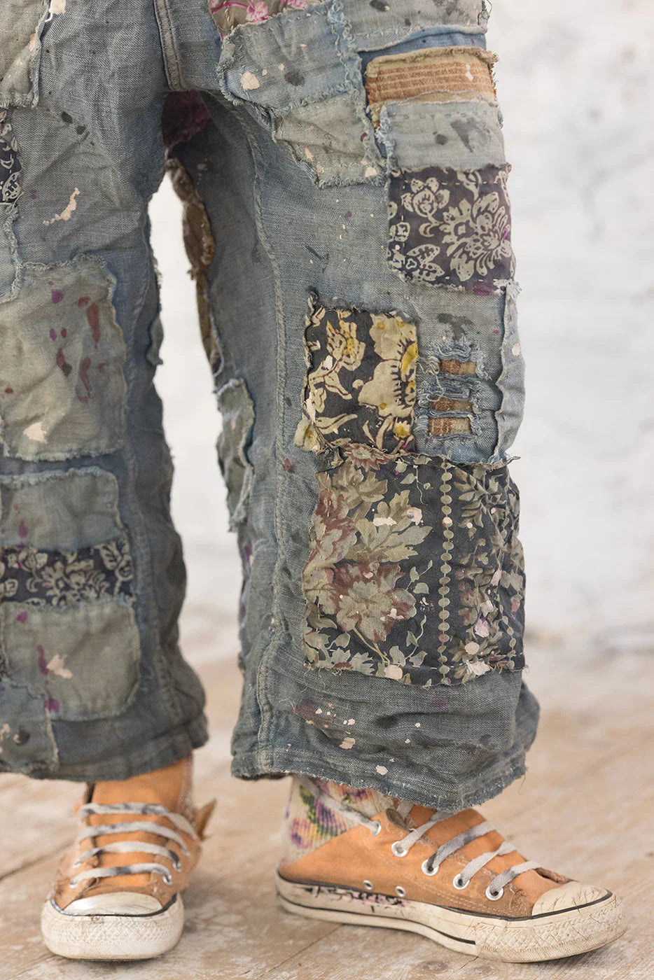Magnolia Pearl Linen Dani Blues Denims Bronze
