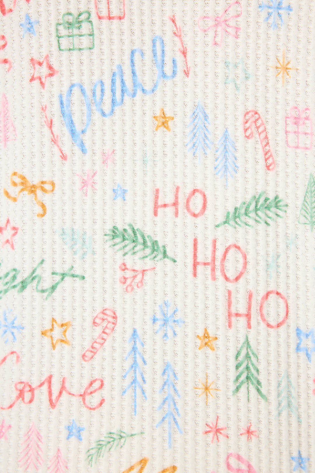 PJ Salvage Ski Jammie Classics Fa La La PJ Set