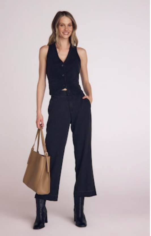 Bella Dahl Saige Wide Leg Cropped Pant