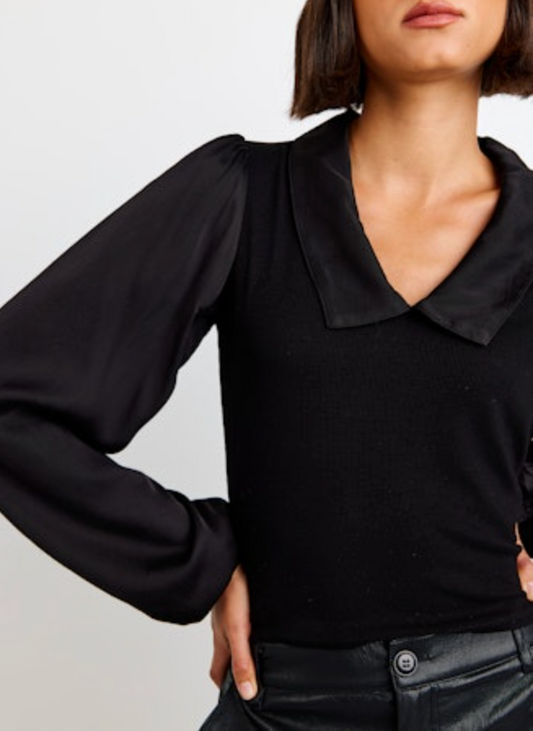 Bella Dahl Collared V-Neck Top