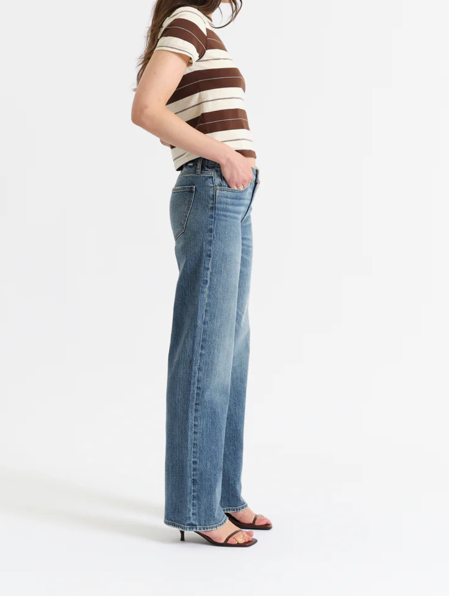 Daze Denim Keeper Low Rise Straight Jean
