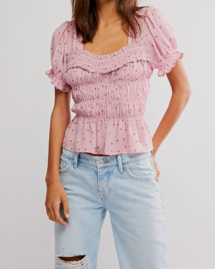 Free People Adore You Blouse