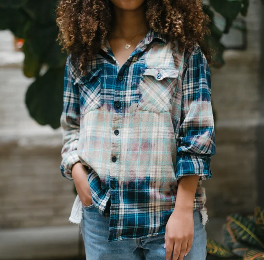 Stash Style Faded Flannels