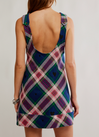 Free People Carven Plaid Mini