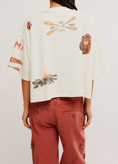 Free People Mountain View Graphic Tee