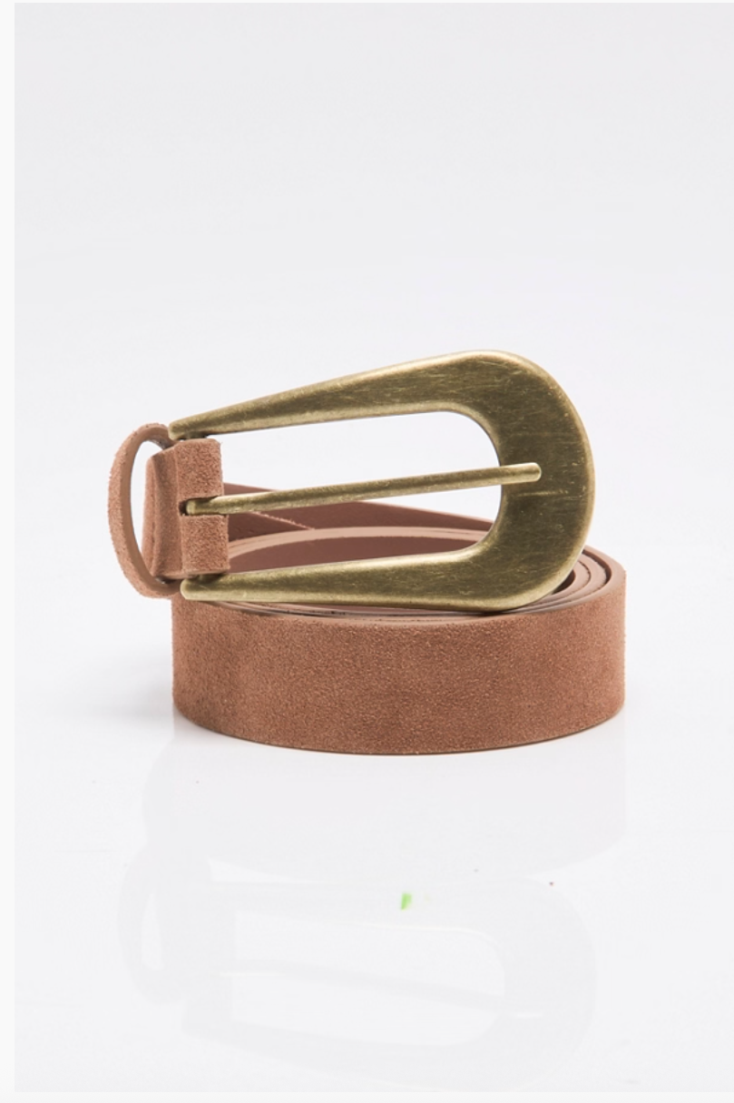 Free People Cannon Suede Belt