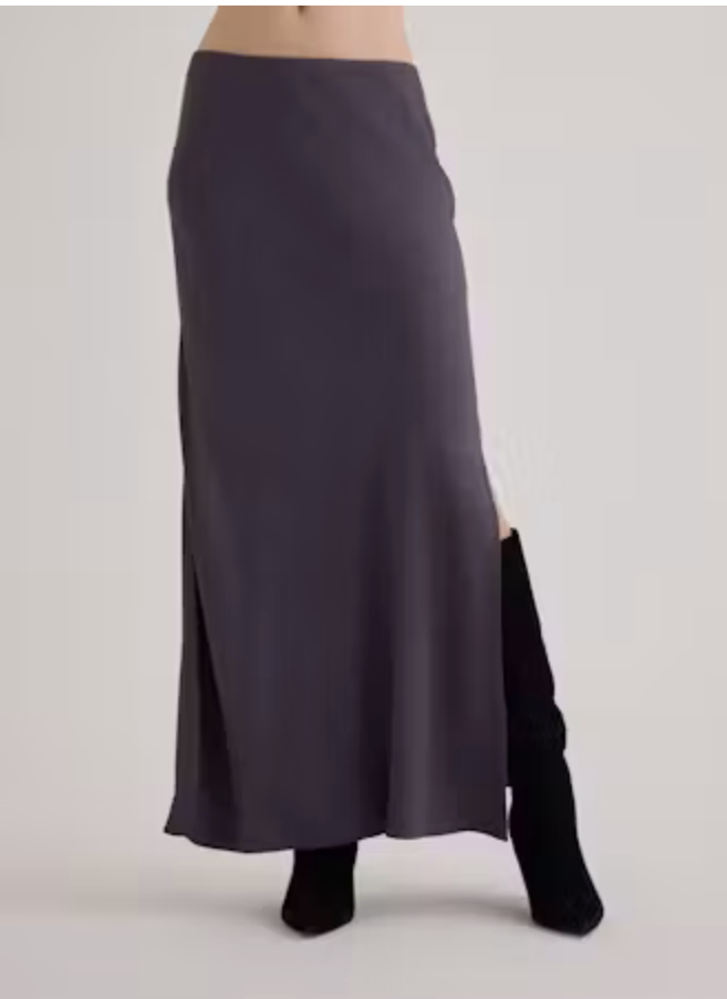 Bella Dahl Side Slit Bias Maxi Skirt
