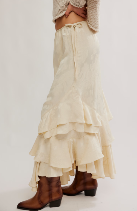 Free People Autumn Promenade Maxi Skirt