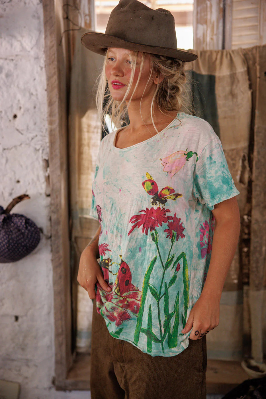 Magnolia Pearl BE MY LADYBUG TEE