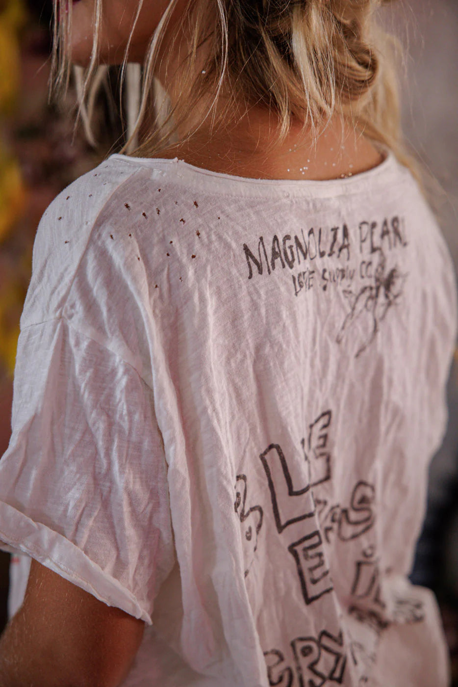 Magnolia Pearl BLUE EYES WILLIE TEE