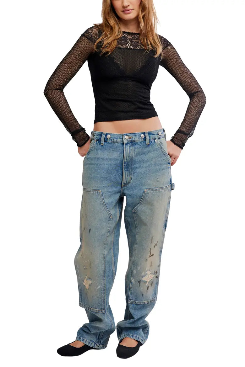 Free People Night Mode Layering Top