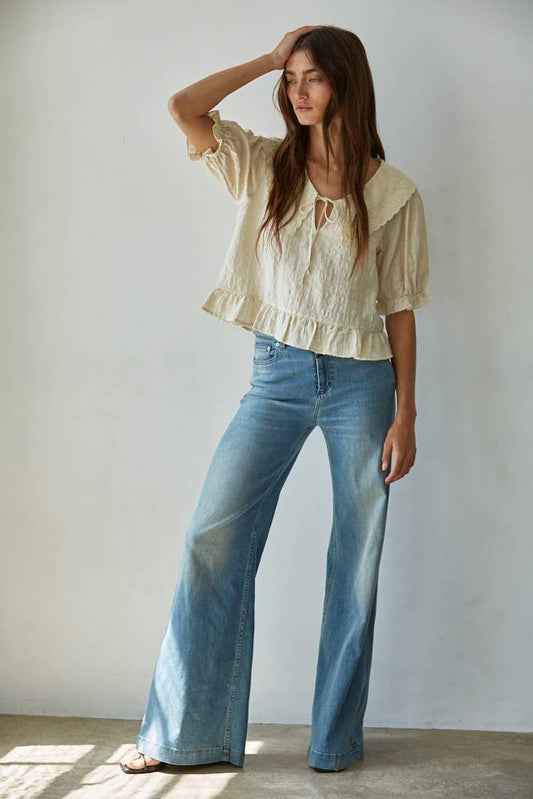 Quinn Embroidered Blouse