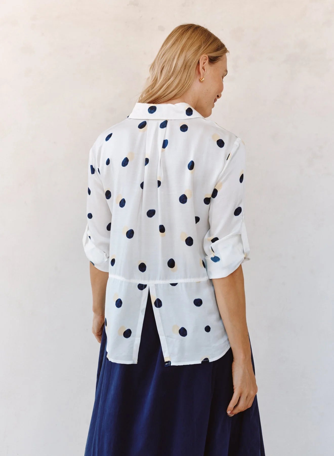 Bella Dahl Clean Split Back Button Down