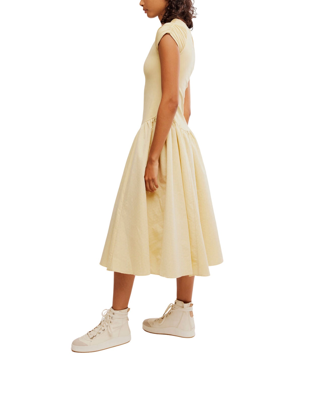 Free People Afternoon Elegance Midi Dress