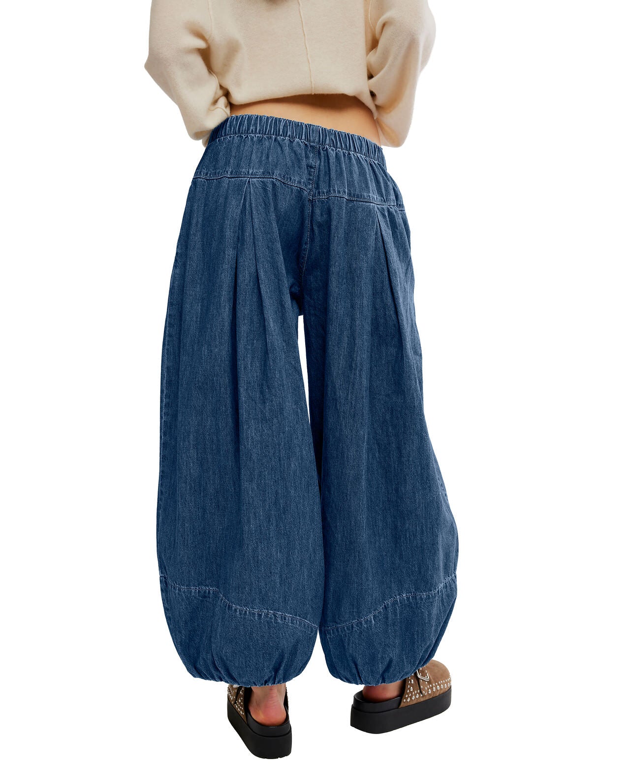 Free People Moonflower Balloon Jean