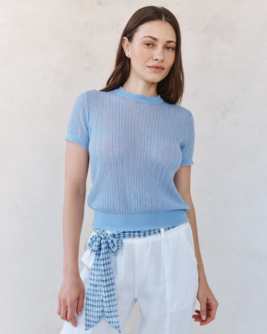 Bella Dahl Short Sleeve Sweater Top