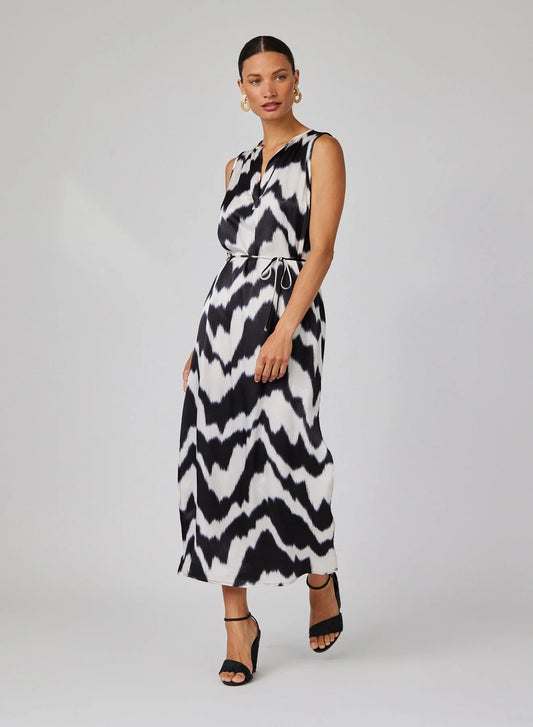 Bella Dahl Sleeveless Belted Maxi Dress