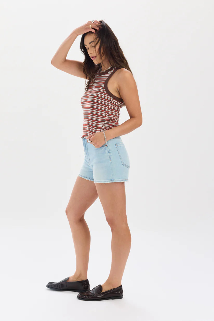 Daze Denim Troublemaker High Rise Short