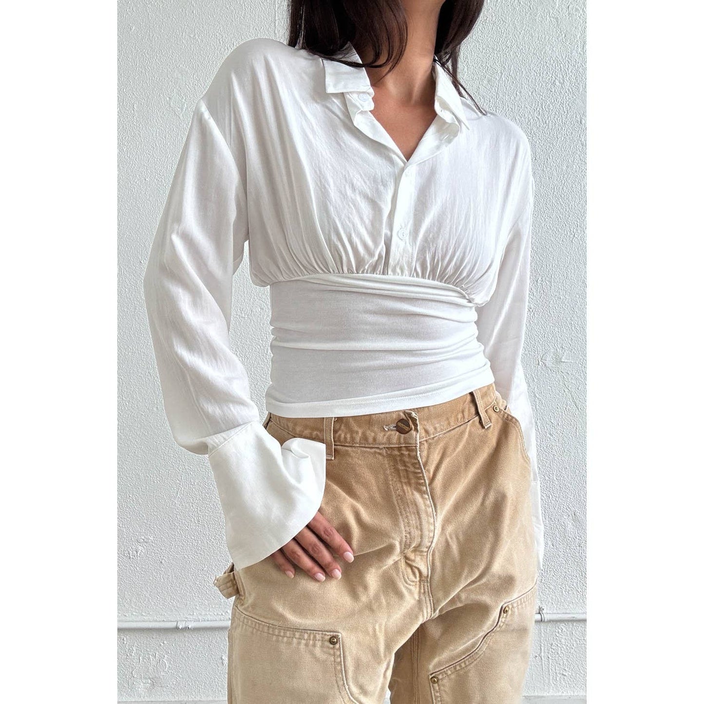 Diana Fitted Waist Shirt
