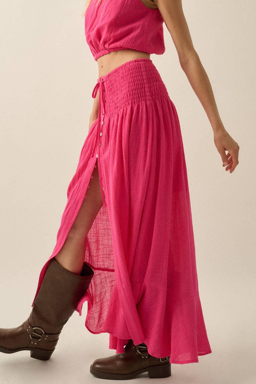 Camille Cotton Maxi Skirt
