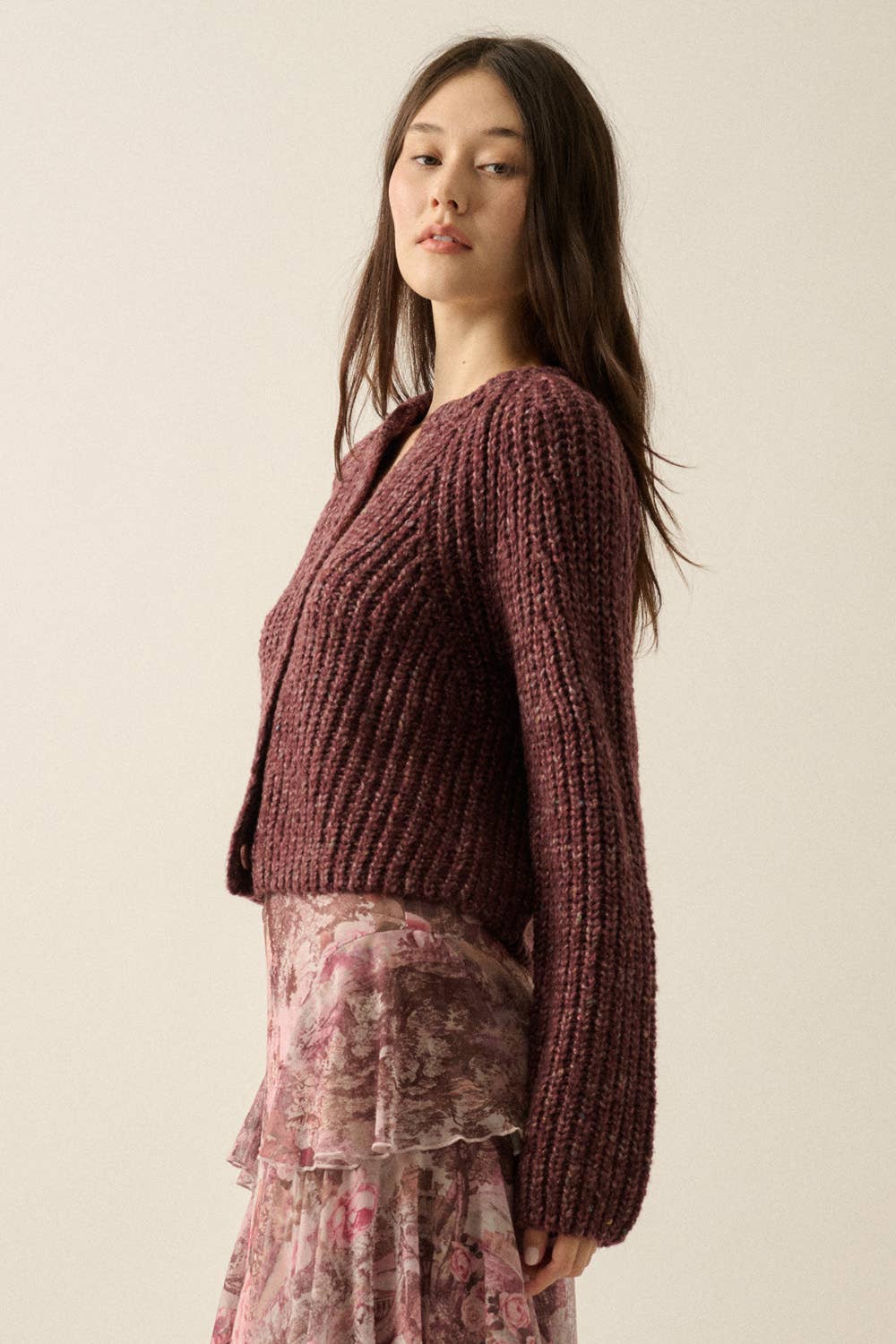 Contessa Confetti Cardigan Sweater