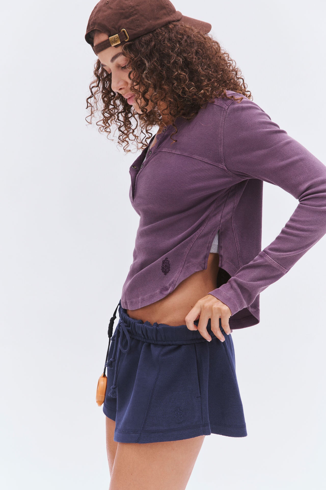 Free People Cool Down Solid Crew