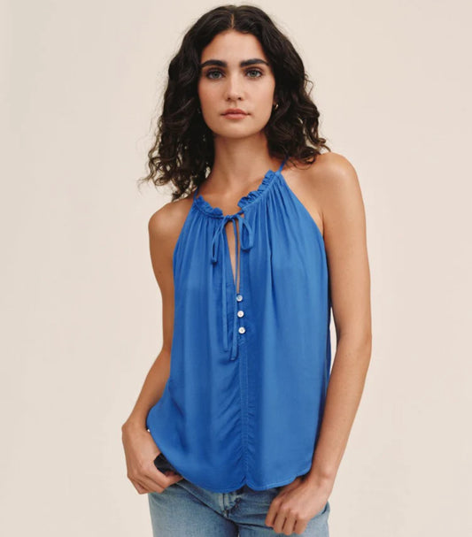 Bella Dahl Ruffle Neck Halter