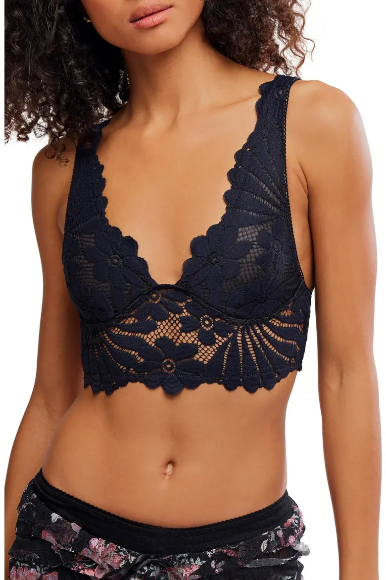 Free People Petal Party Plunge Bralette