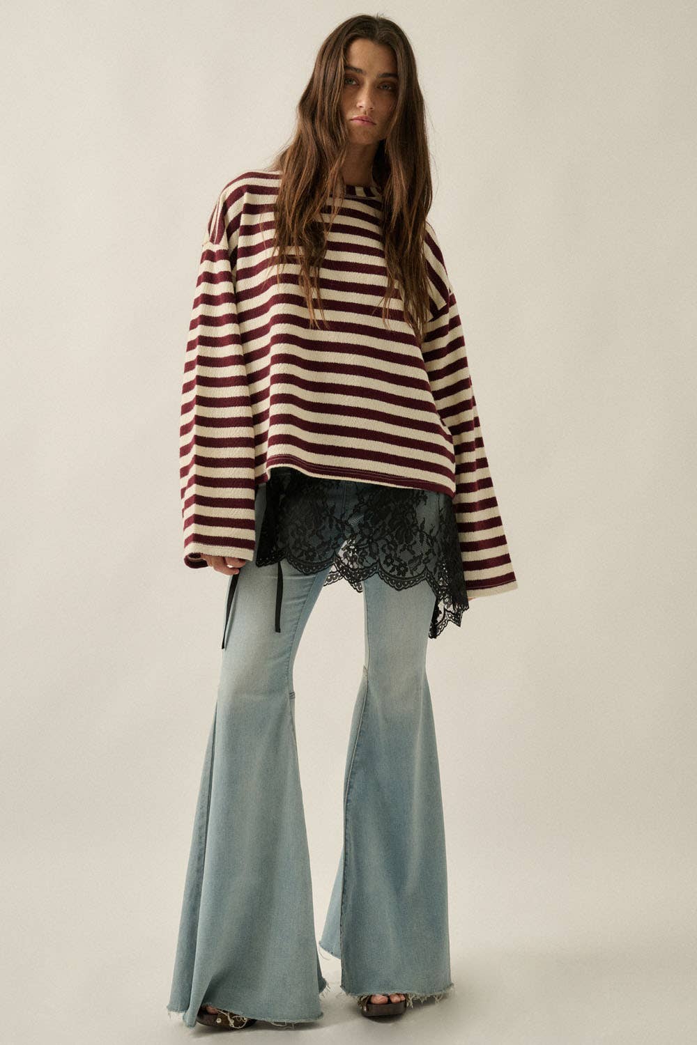 Saylor Striped Sweater