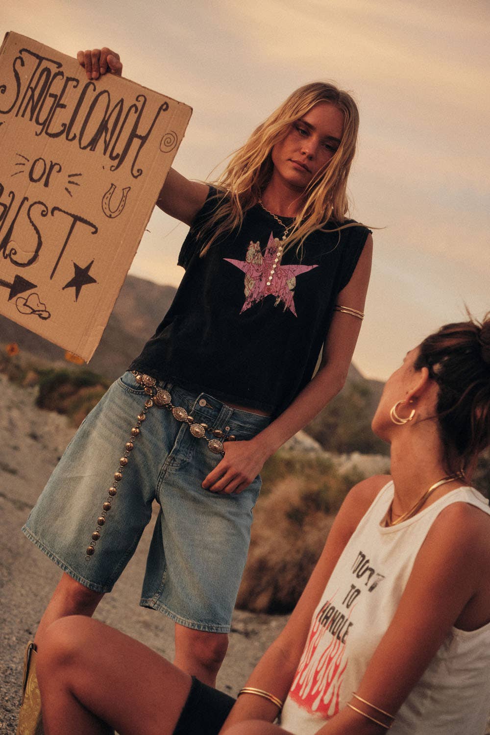 Cowgirl Star Vintage Tee