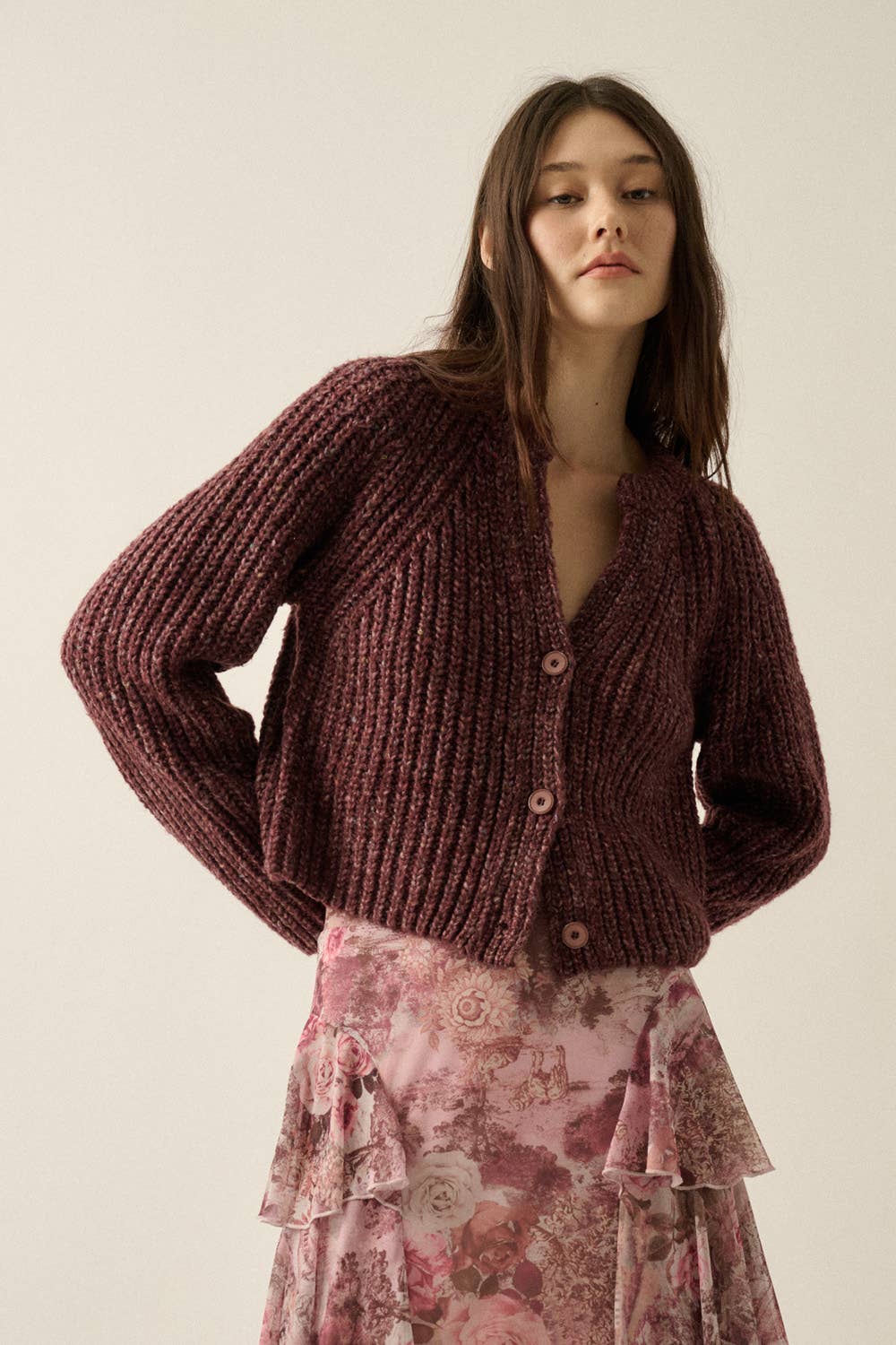Contessa Confetti Cardigan Sweater