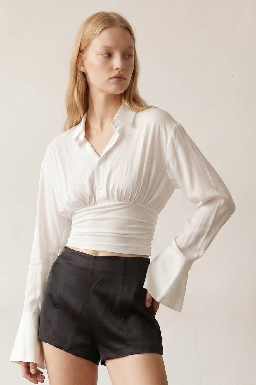 Diana Fitted Waist Shirt