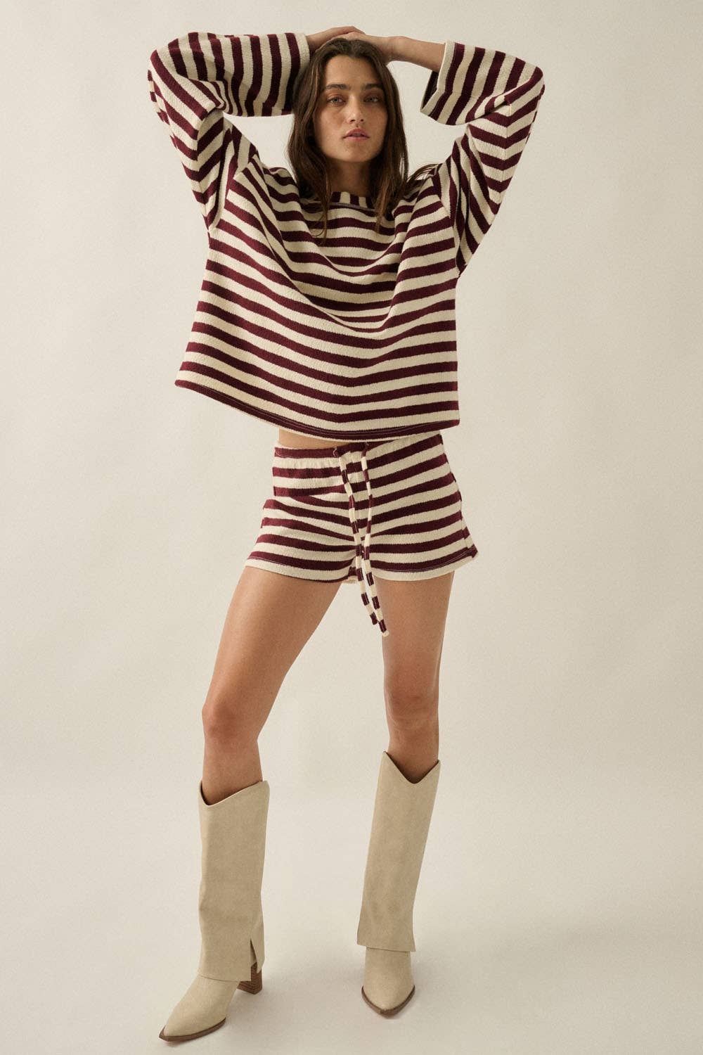 Suzy Knit Sweater Shorts
